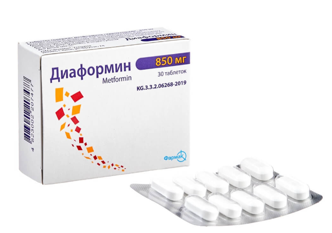 Диаформин 850 мг №30 табл. ==