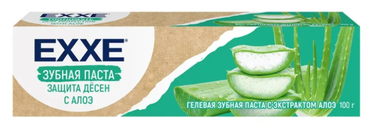 Паста зубная "EXXE" Алоэ 100 г (1195)