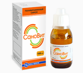 Сановит 100 мл сироп