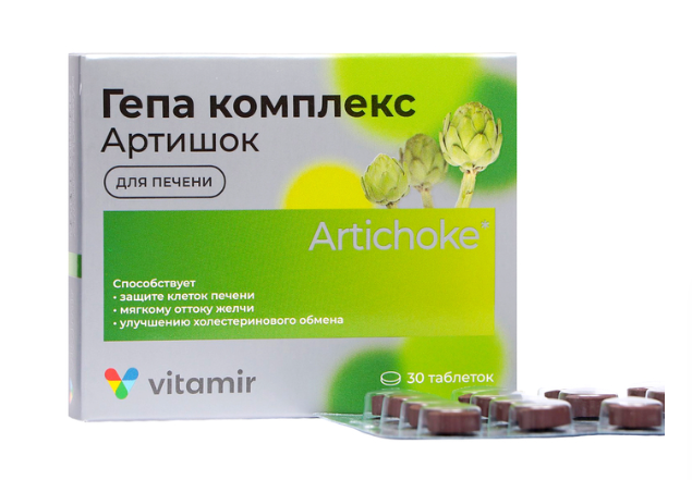 Гепа комплекс Артишок Премиум №30 табл