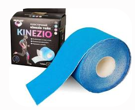 Кинезио тейп "Metaplast" 5 см*5 м (синий)