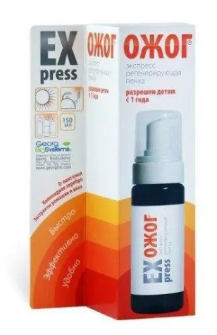 Ожог Express Крем-пенка 150 мл 