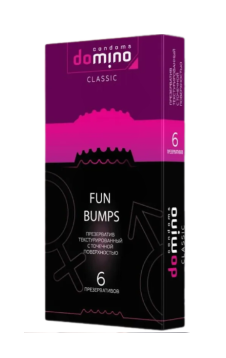 Презервативы "Domino" Fun Bumbs №6