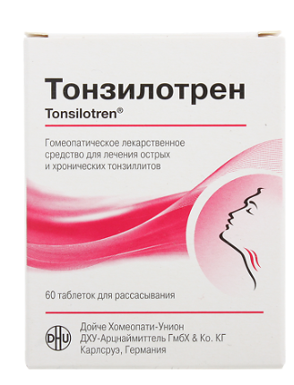 Тонзилотрен №60 табл (НИ) ==