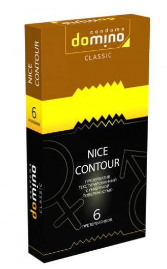 Презервативы "Domino" Nice Contour №6