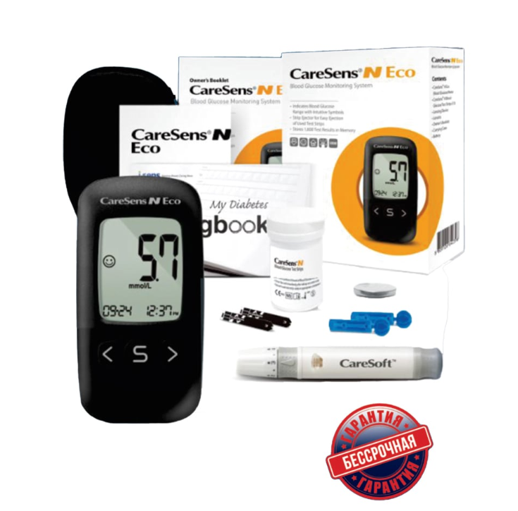 Глюкометр электронный Care Sens N Eco Meter Kit (Strip 10T)