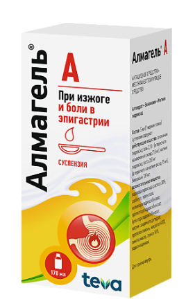 Алмагель A 170 мл 