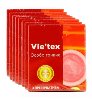 Презервативы Vietex Двойная Защита №12