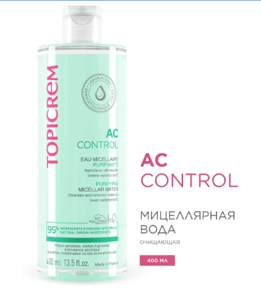 Мицеллярная вода TOPICREM AC control 400 мл.png