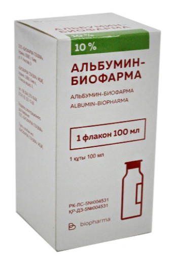 Альбумин 10% 100 мл