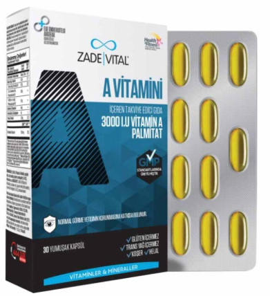 Витамин А "Zade Vital" № 30 капс