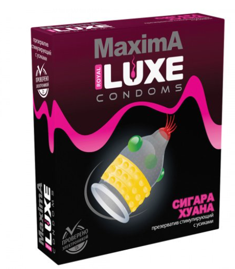 Презерватив "LUXE" Сигара Хуана №1