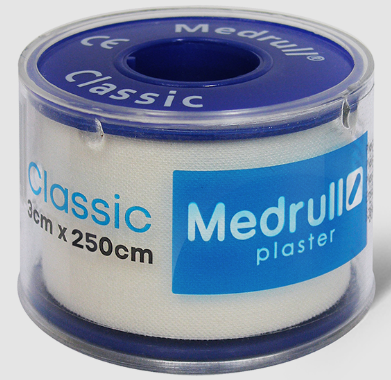 Лейкопластырь "Medrull" Classic 3 cм x 250 cм
