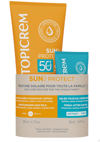 Набор TOPICREM Sun protect молочко 200 мл+ желе 50 мл.png