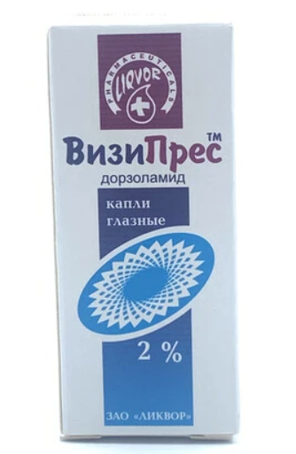 ВизиПрес 2% 5 мл глазные капли