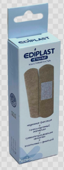 Пластырь "EDIPLAST" нетканый №10 шт