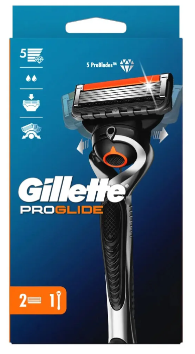 Станок для бритья "Gillette" Fudion Proglide (Flexball)+2 кас 