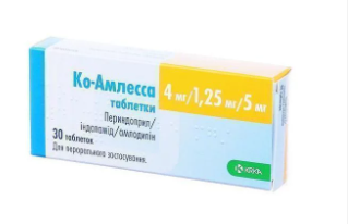Ко-Амлесса 4 мг/5 мг/1,25 мг №30 табл
