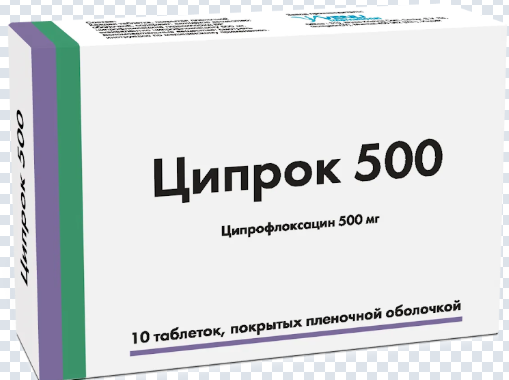 Ципрок 500 мг №10 табл