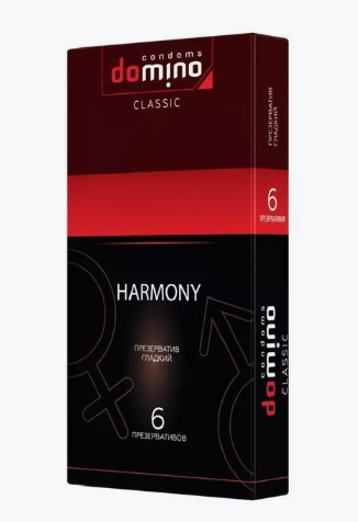 Презервативы "Domino" Harmony №6 (7465)