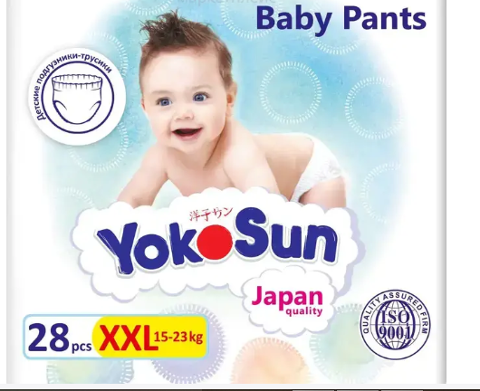 Трусики "YOKOSUN" 15-23 кг размер XXL 6 №28 (7078)