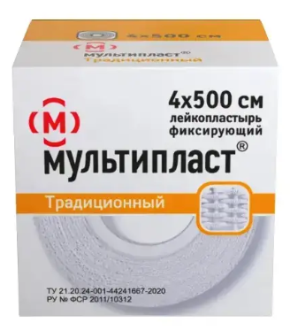 Лейкопластырь мед 4*500 (карт) ==