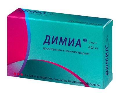 Димиа 3мг/0,02мг №28 табл