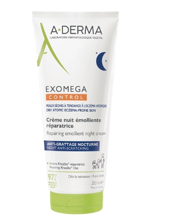 Крем д лица ночной A-Derma Экзомега 200 мл.png