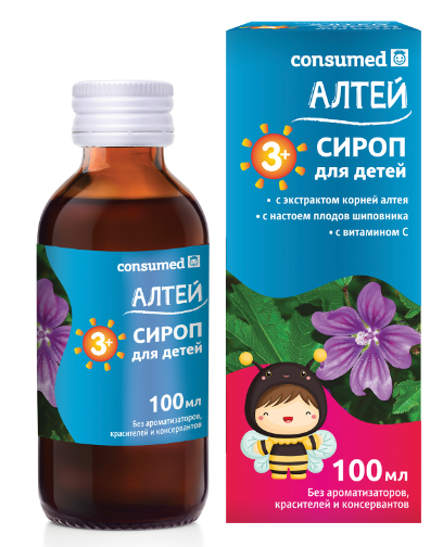Алтея с эктрактом шиповника 100 мл сироп (Имэкс)