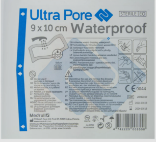 Повязка д/ран "Medrull" Ultra Pore 9 x10 cм Водонепроницаемая (8558)