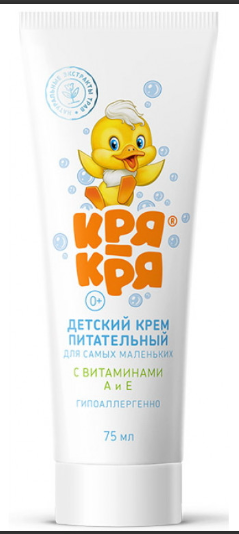 Крем "Кря-Кря" питательный 0+ 75 мл (3004)