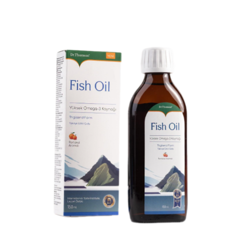 Рыбий Жир (Fish Oil) Dr Thomson 150 мл сироп (0788).png