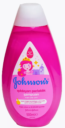 Шампунь д/волос "Jonson's baby" Блестящие локоны 500 мл (7224)