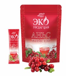Чай растворимый "ЭКО" Брусника 400 г