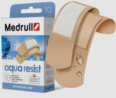 Пластырь "Medrull" Aqua Resist Universal №10