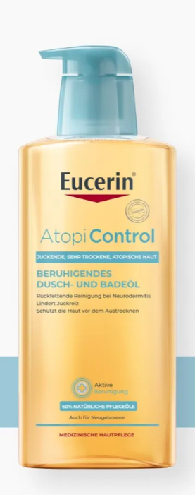 Масло д душа и ванны  Eucerin Atopi Control  очищающее 400 мл.png