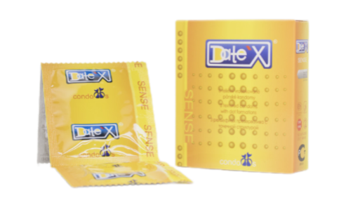 Презервативы "Datex" с точечной структурой 3 (SENSE)