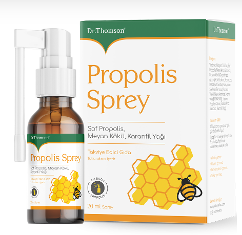 Прополис спрей (Propolis Sprey) "Dr Thomson" 20 мл спрей (0757)