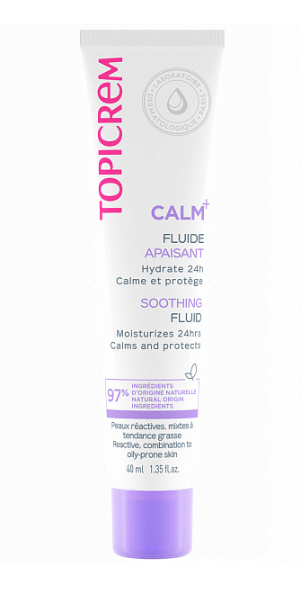 Флюид д лица и шеи  TOPICREM Calm+  успокаивающий 40 мл.png