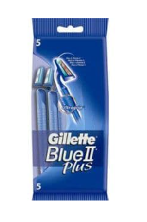 Станок для бритья "Gillette Blue II Plus" однораз. пак/5 шт