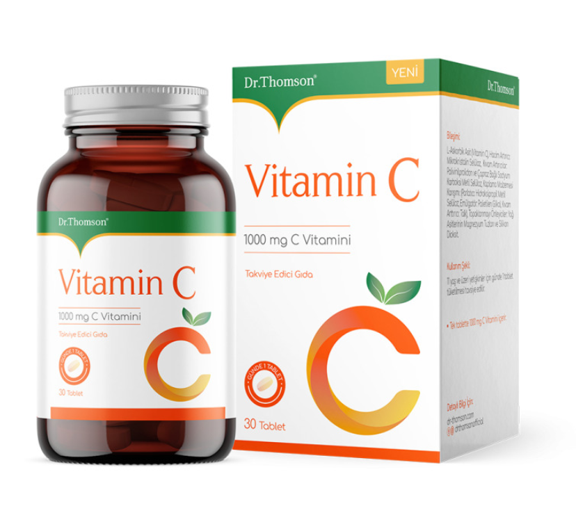 Витамин С (Vitamin C) Dr Thomson №30 табл.png