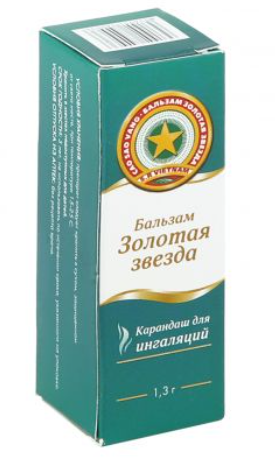 Бальзам "Золотая звезда" 1,3 г д/инг.