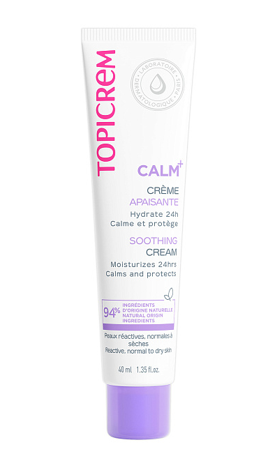 Крем д лица и шеи TOPICREM Calm+  успокаивающий 40 мл.png