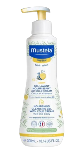 Гель д купания Mustela  с кольд кремом 300 мл.png