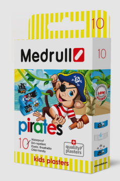 Пластырь "Medrull" Kids Pirates №10