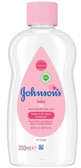 Масло "Johnson's baby" 200 мл (9150)