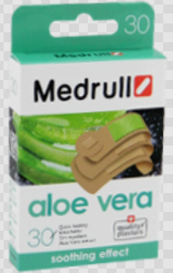 Пластырь "Medrull" Aloe Vera №30