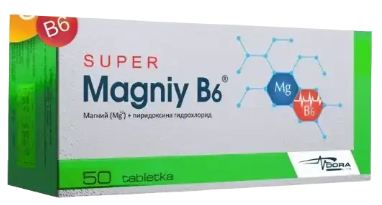 Супер Магний В6 "Dora Line" №50 табл