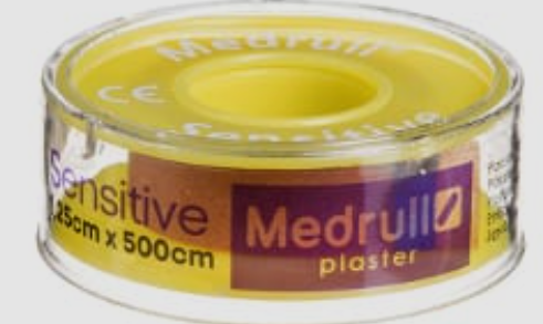 Лейкопластырь "Medrull" Sensitive 1,25 cм x 500 cм