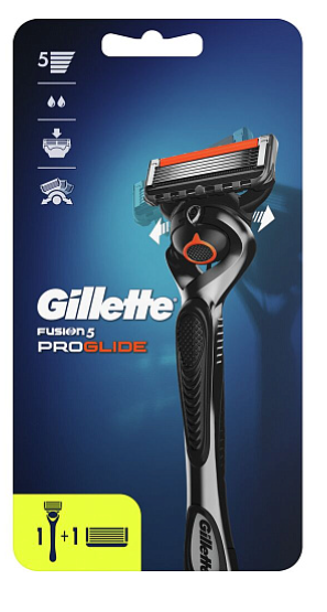 Станок д/бритья "Gillette" Fusion ProGlide Flexball с 1 сменной кассетой (8707)